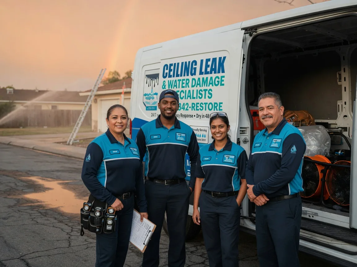 Ceiling Leak Cleanup company in Allenwood, PA