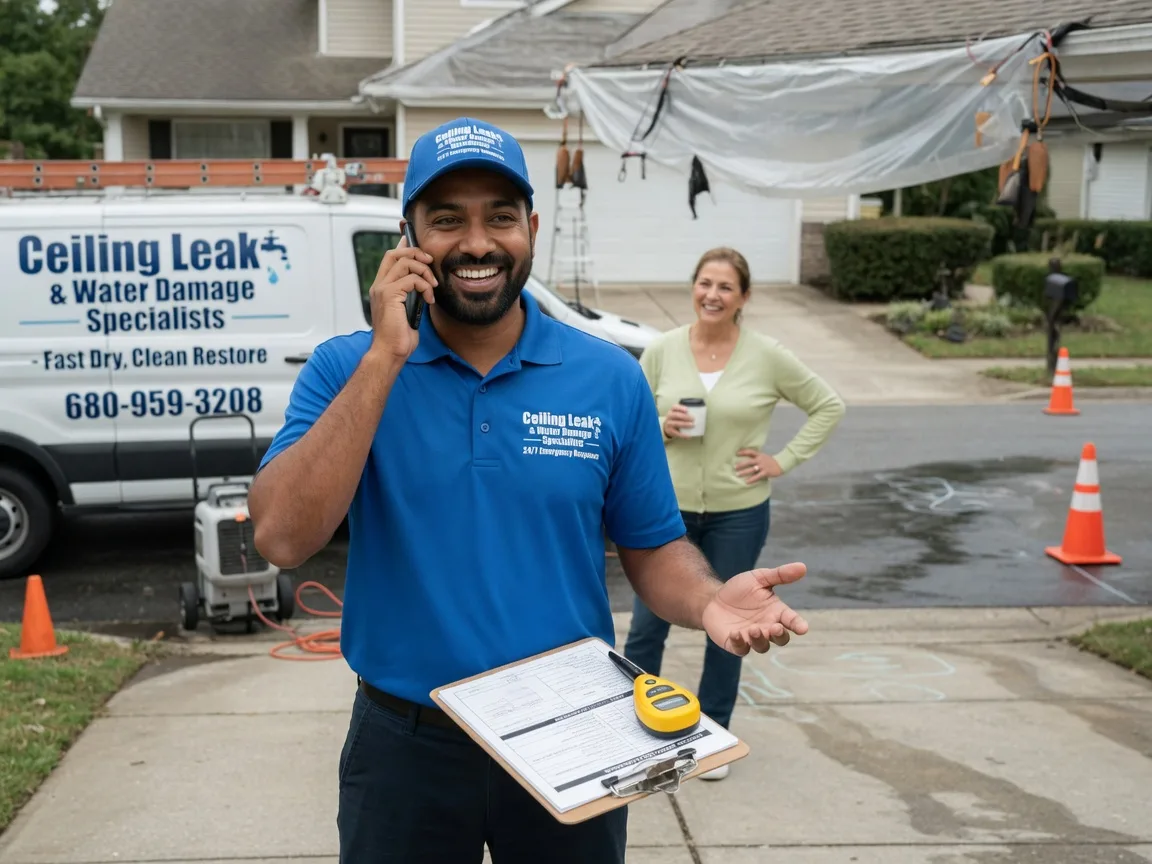 Ceiling Leak Cleanup Allenwood, PA FAQs